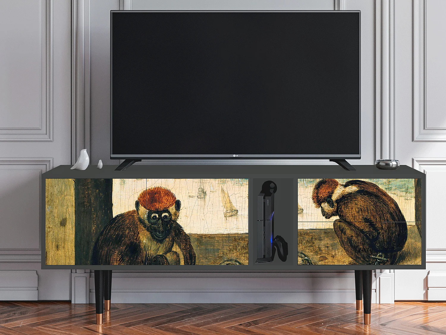 TV-Möbel - 170х69х48 cm - T1 - Two Monkeys, Anthrazit