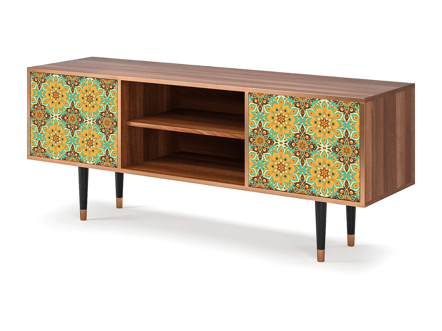 Mobile TV - 170х69х48 cm - T2 - Indian Spices, Noce