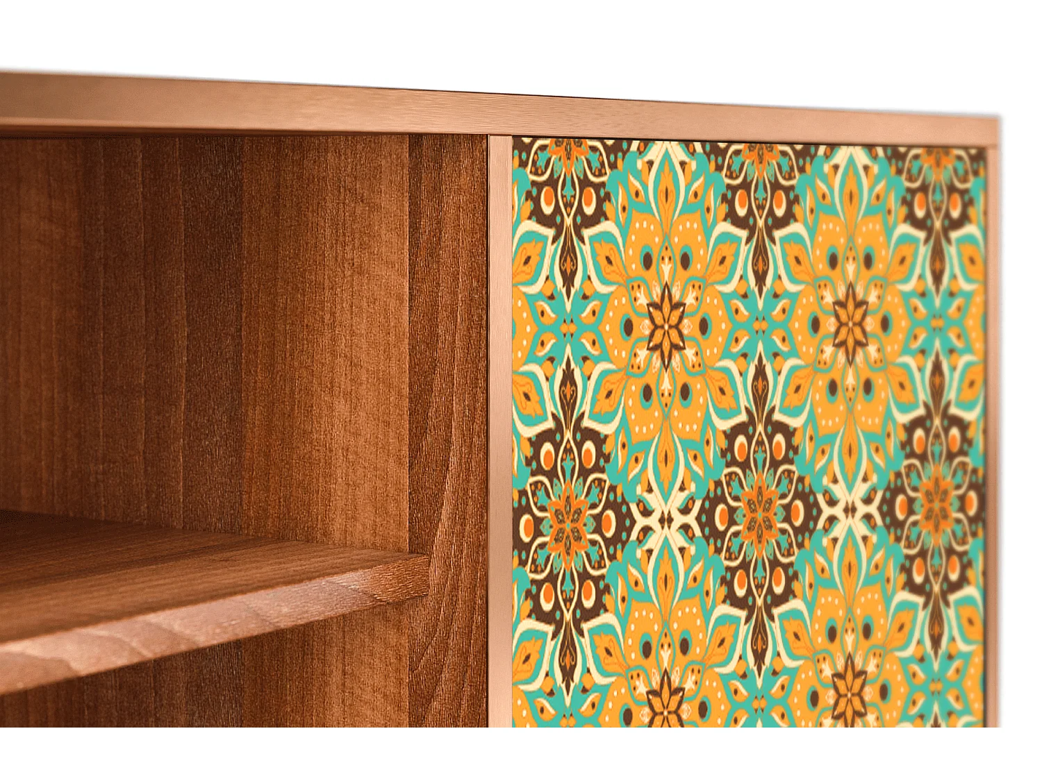 Mobile TV - 170х69х48 cm - T2 - Indian Spices, Noce