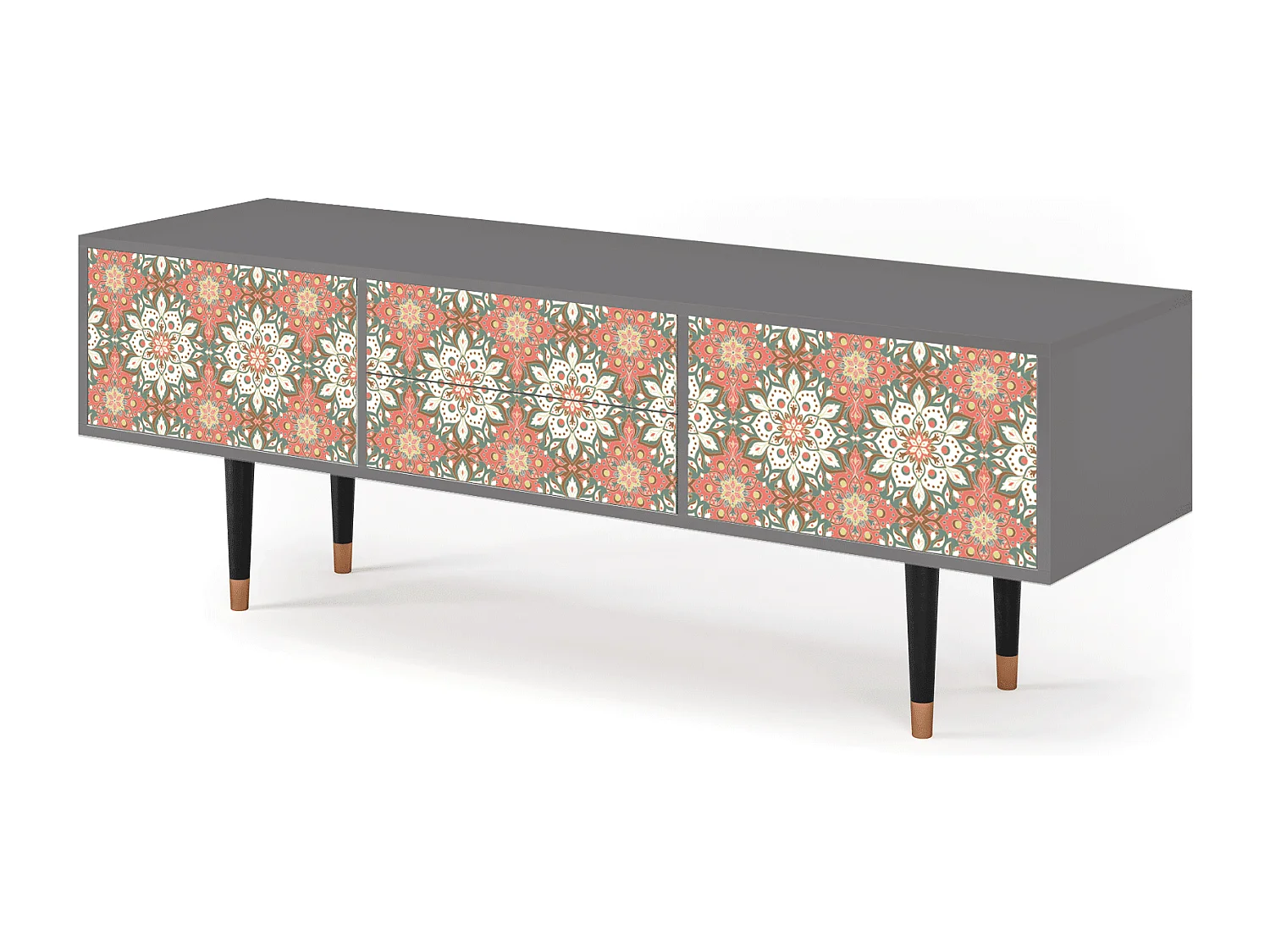 Mobile TV - 170х59х48 cm - T4 - Peach Grove, Grigio