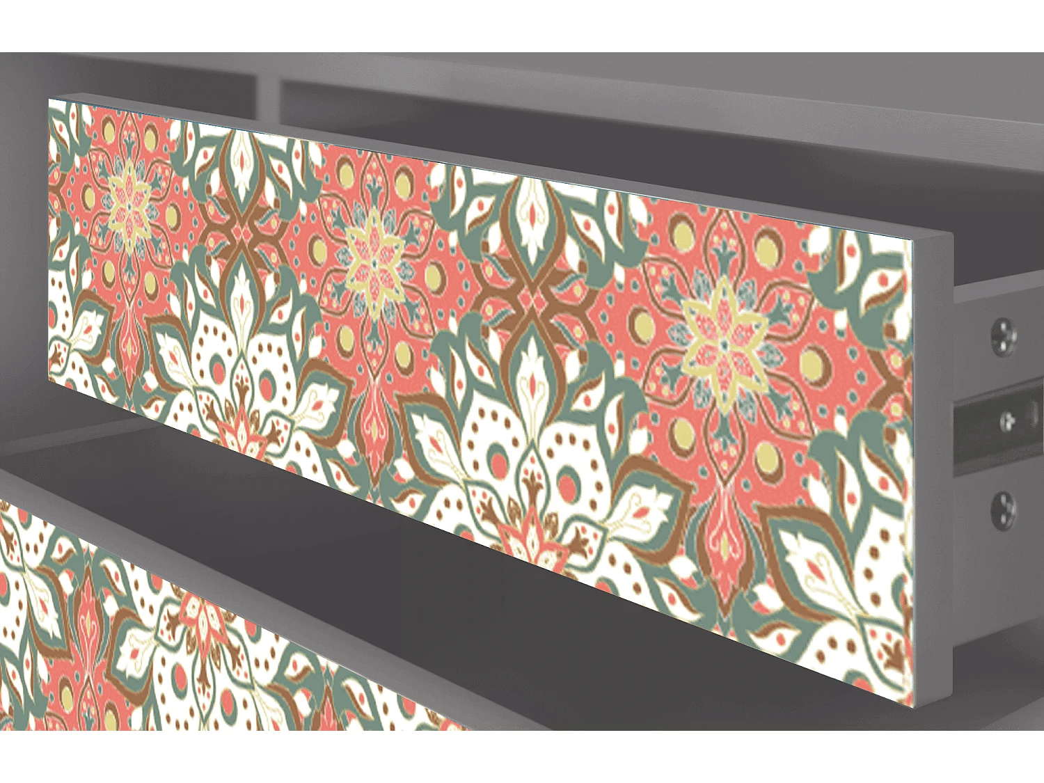 Mobile TV - 170х59х48 cm - T4 - Peach Grove, Grigio