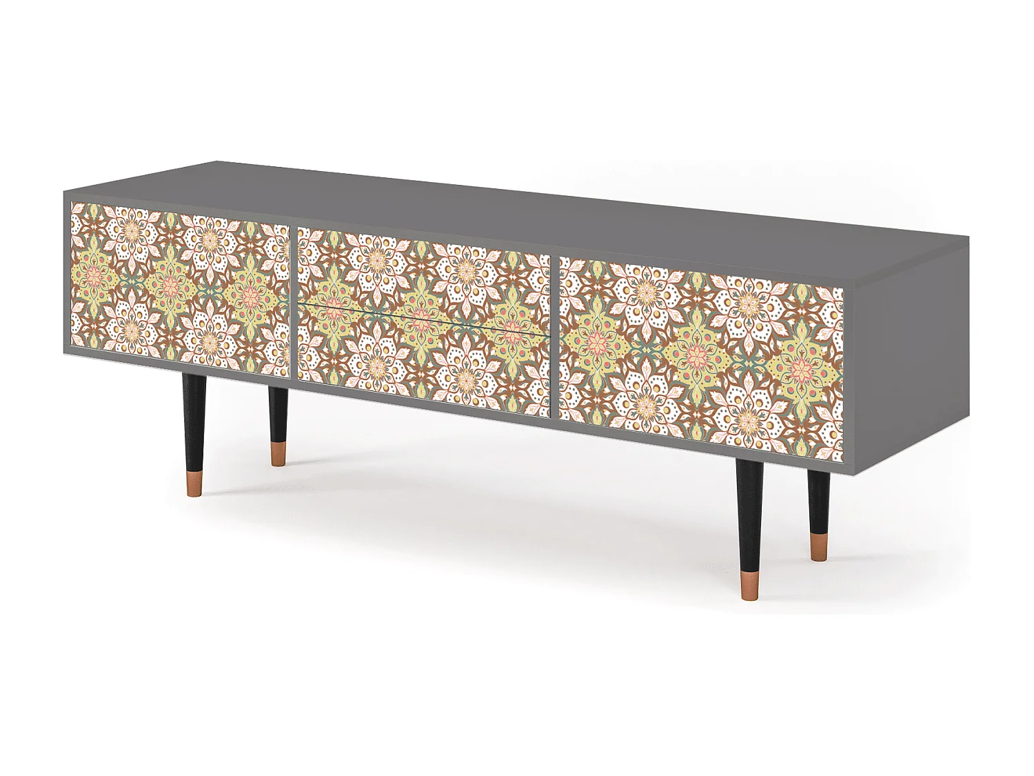 Meuble TV - 170х59х48 cm - T4 - Chinese Tea, Gris