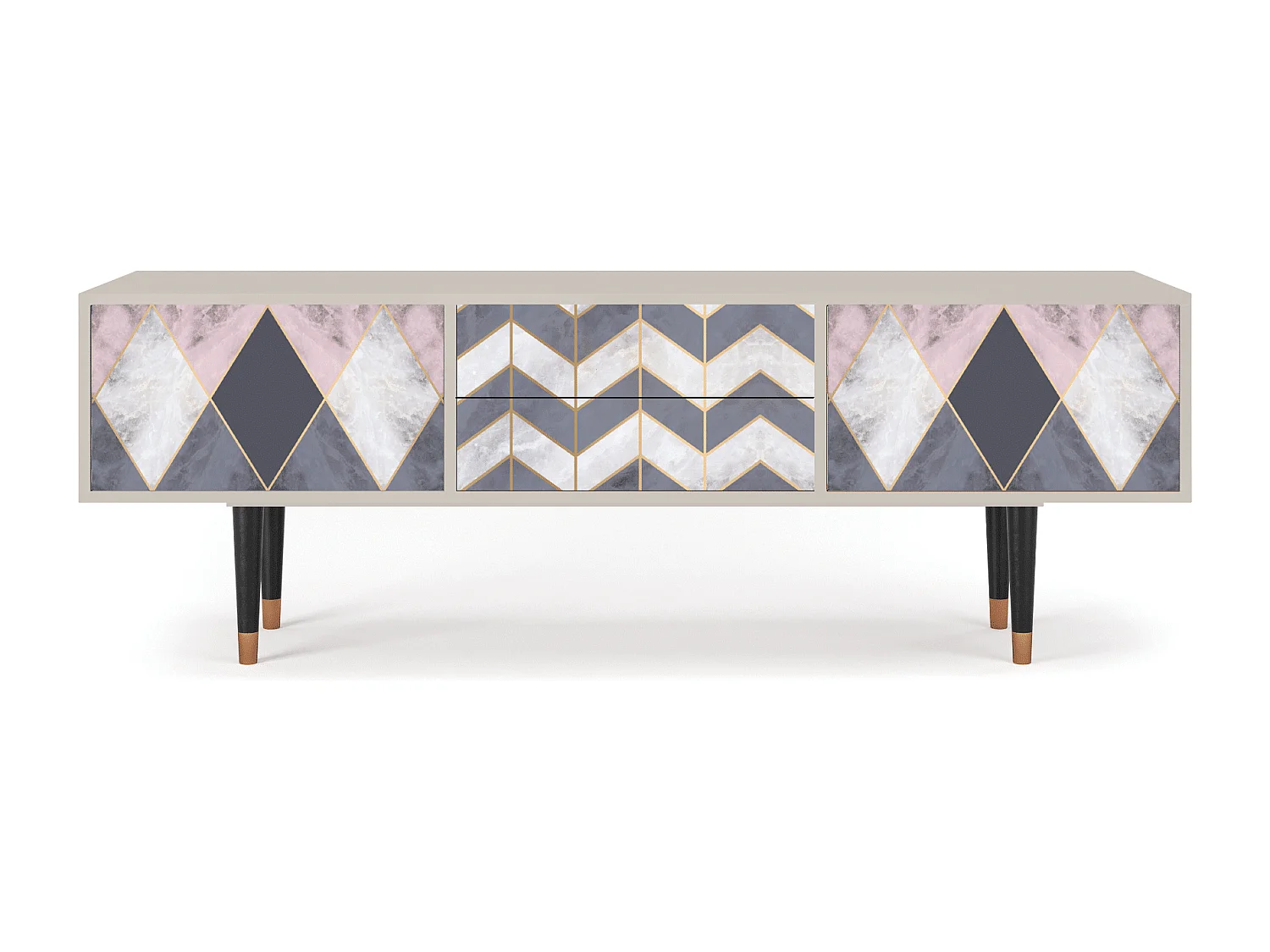 Meuble TV - 170х59х48 cm - T4 - Ideal Harmony, Sable