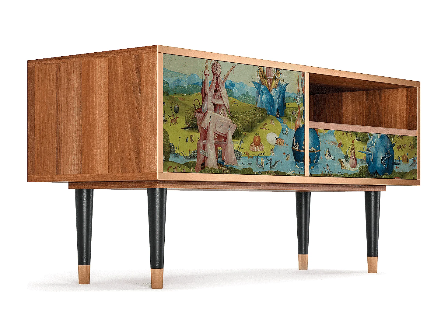 TV-meubel - 115х59х48 cm - T3 - The Garden 2 by Bosch, Walnoot