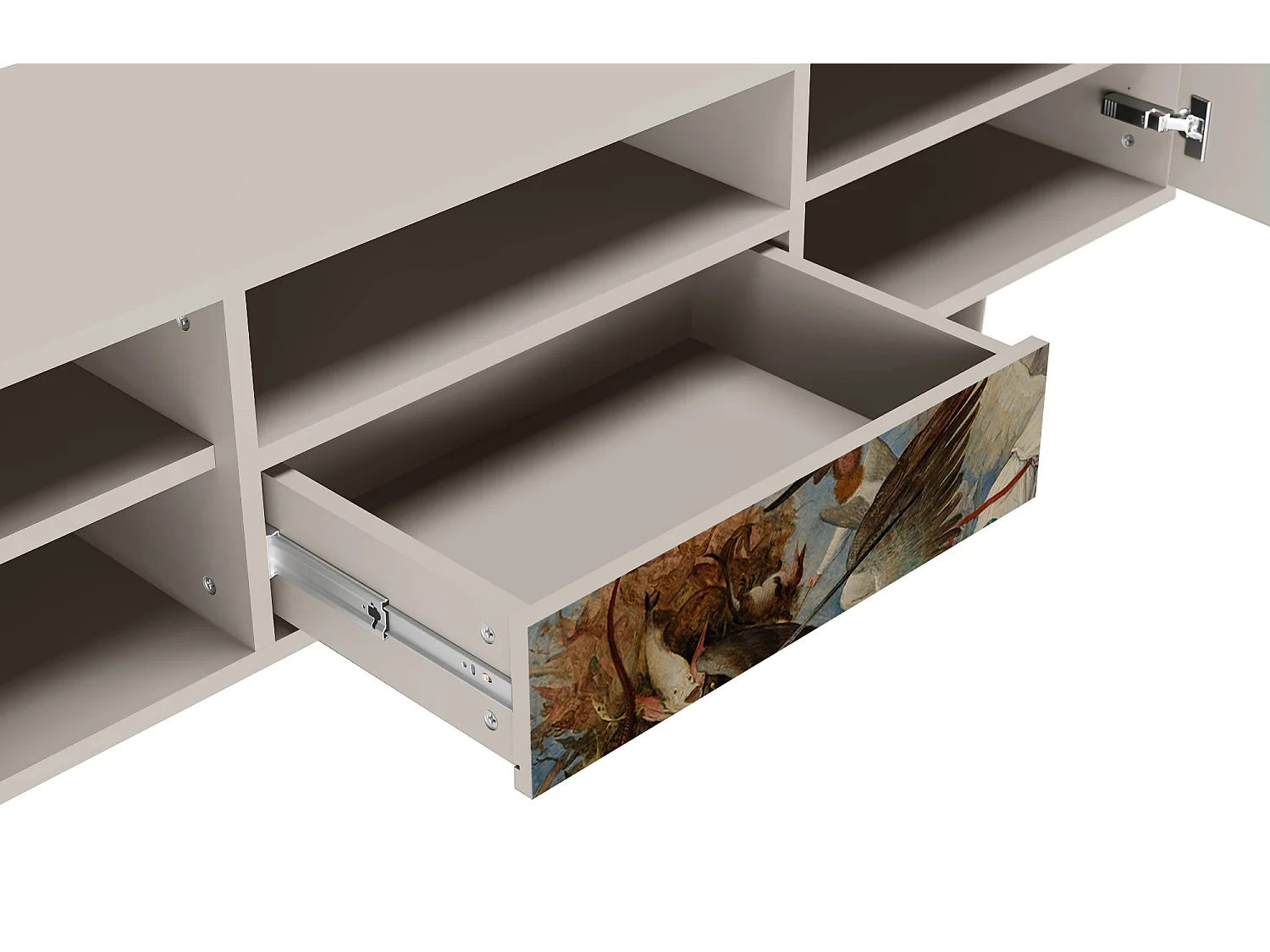 Meuble TV - 170х59х41 cm - T6 - The Fall, Sable