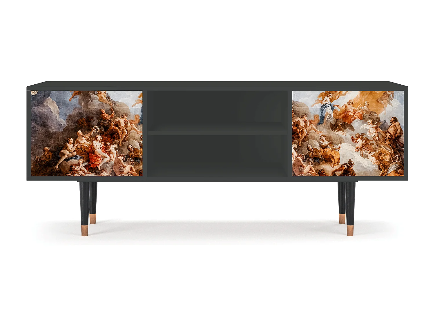 TV-Möbel - 170х69х48 cm - T2 - Versailles, Anthrazit
