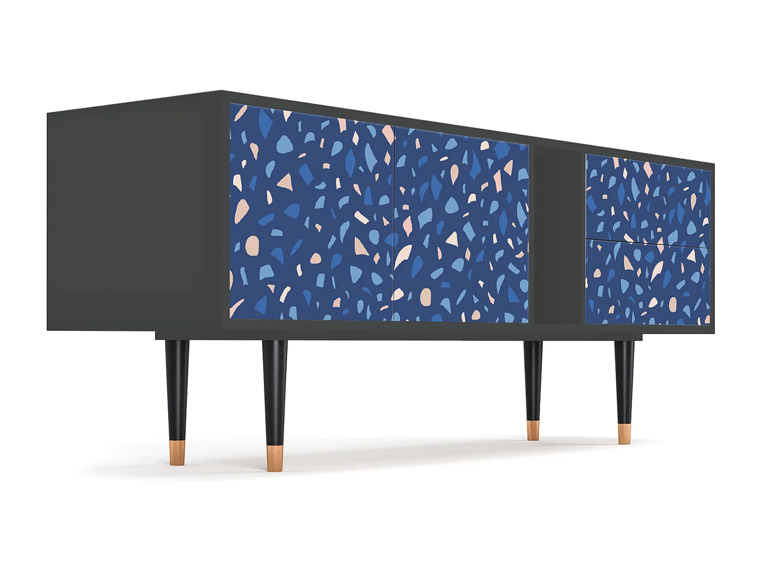 Mobile TV - 170х69х48 cm - T1 - Soap Whirpool, Antracite