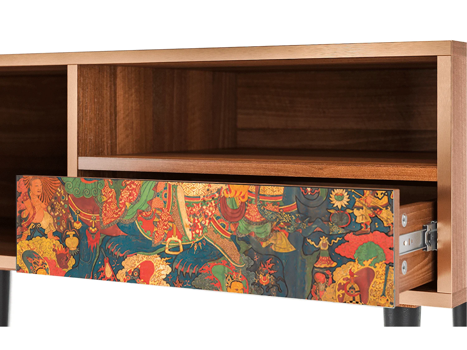 TV-Möbel - 115х59х48 cm - T3 - God by Vaisravana , Walnuss