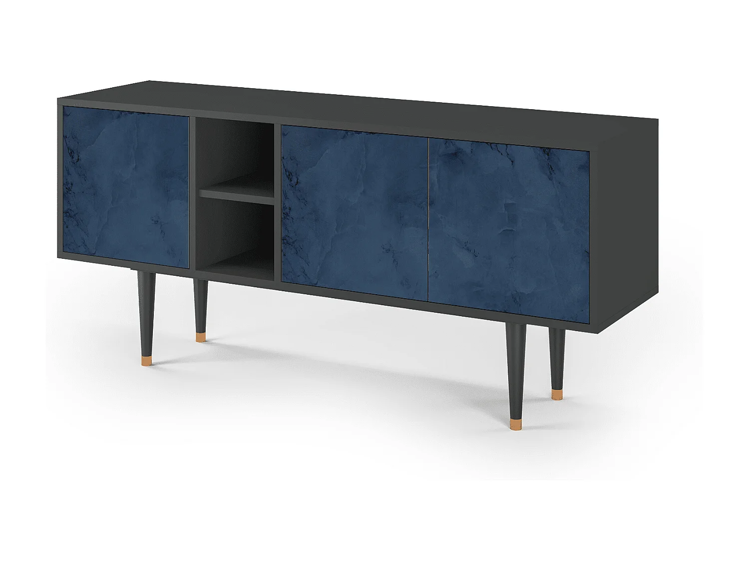 Mobile TV - 150х69х41 cm - T5 - Endless Galaxi, Antracite