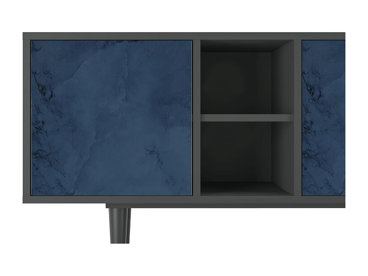 Mobile TV - 150х69х41 cm - T5 - Endless Galaxi, Antracite