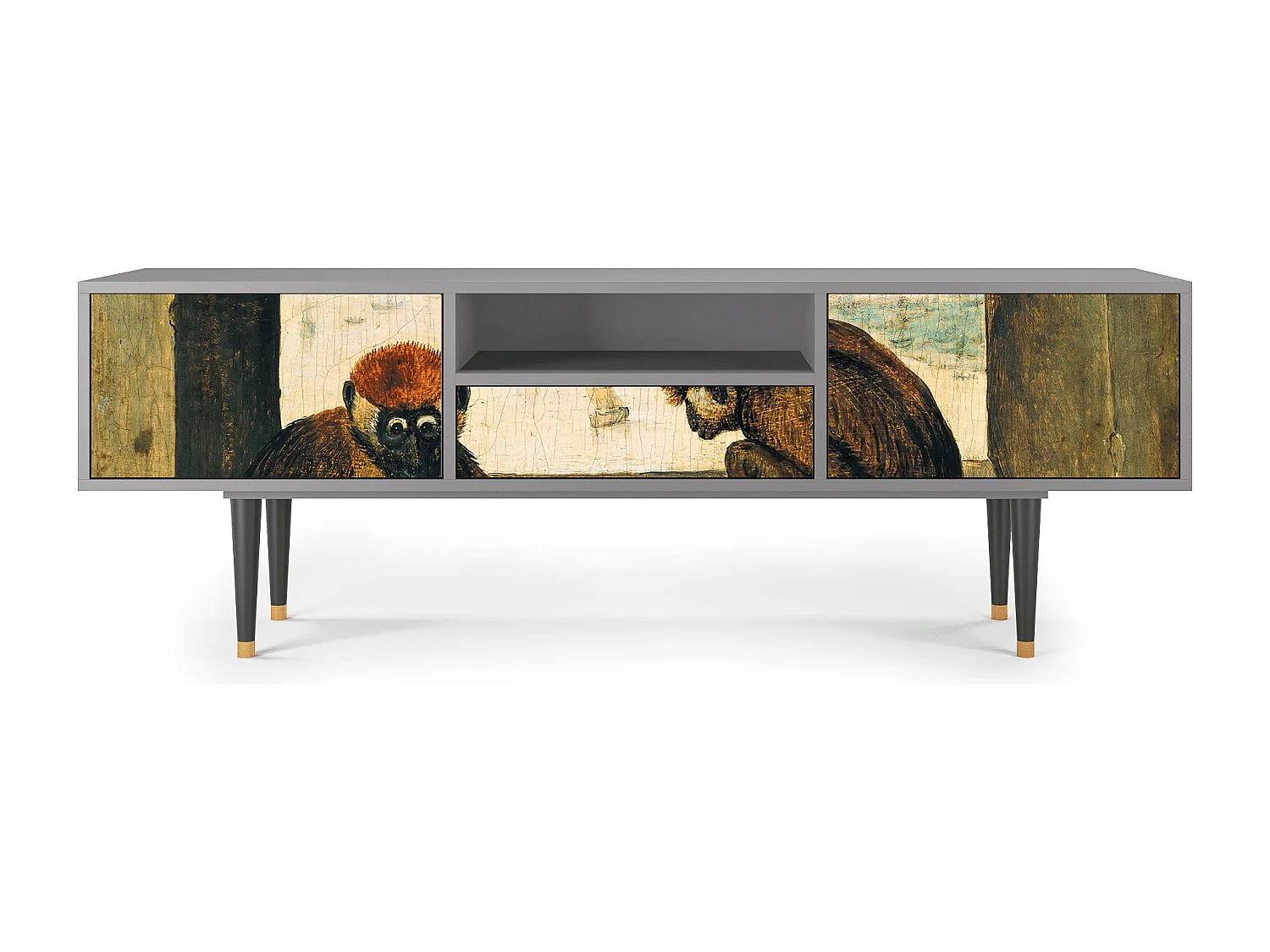 Meuble TV - 170х59х41 cm - T6 - Two Monkeys, Gris