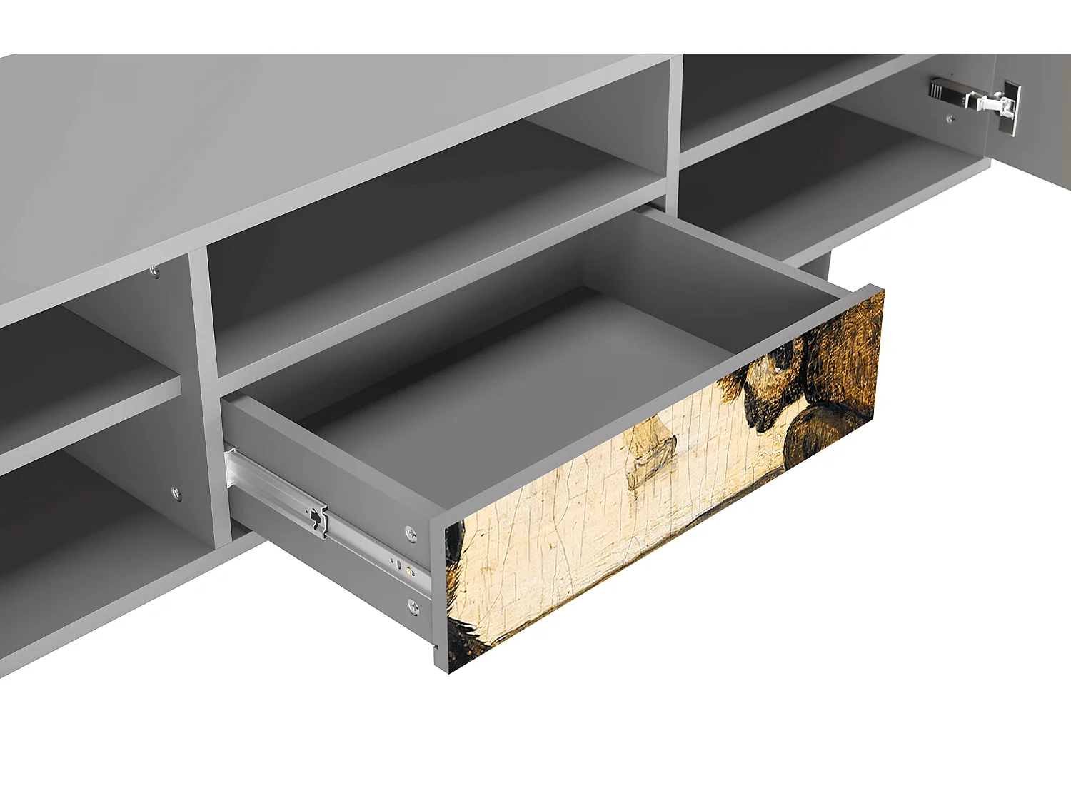 Meuble TV - 170х59х41 cm - T6 - Two Monkeys, Gris