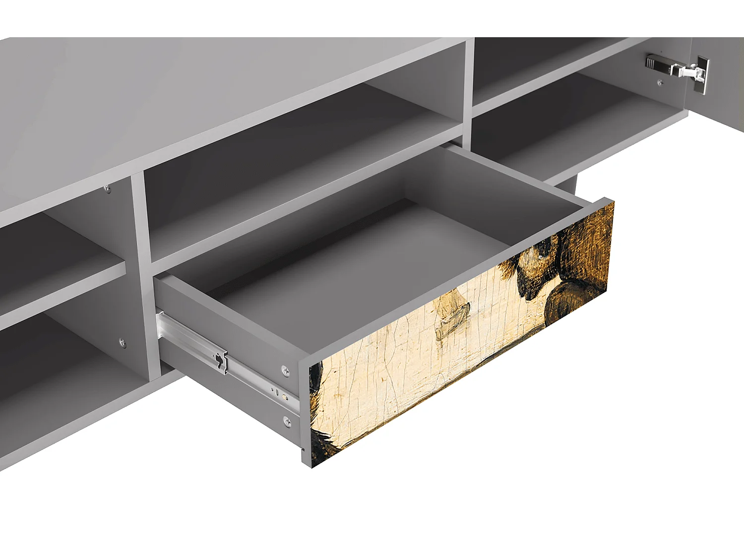 Meuble TV - 170х59х41 cm - T6 - Two Monkeys, Gris