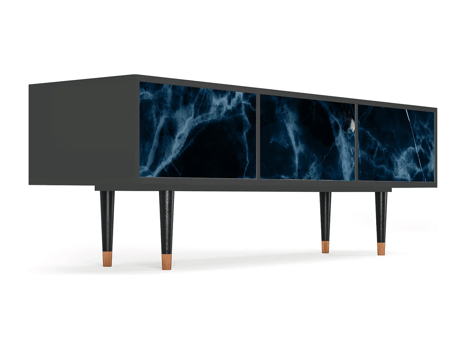 Mobile TV - 170х59х48 cm - T4 - Deep Ocean, Antracite