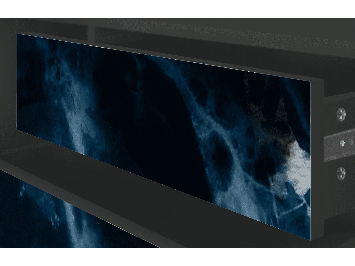 Mobile TV - 170х59х48 cm - T4 - Deep Ocean, Antracite