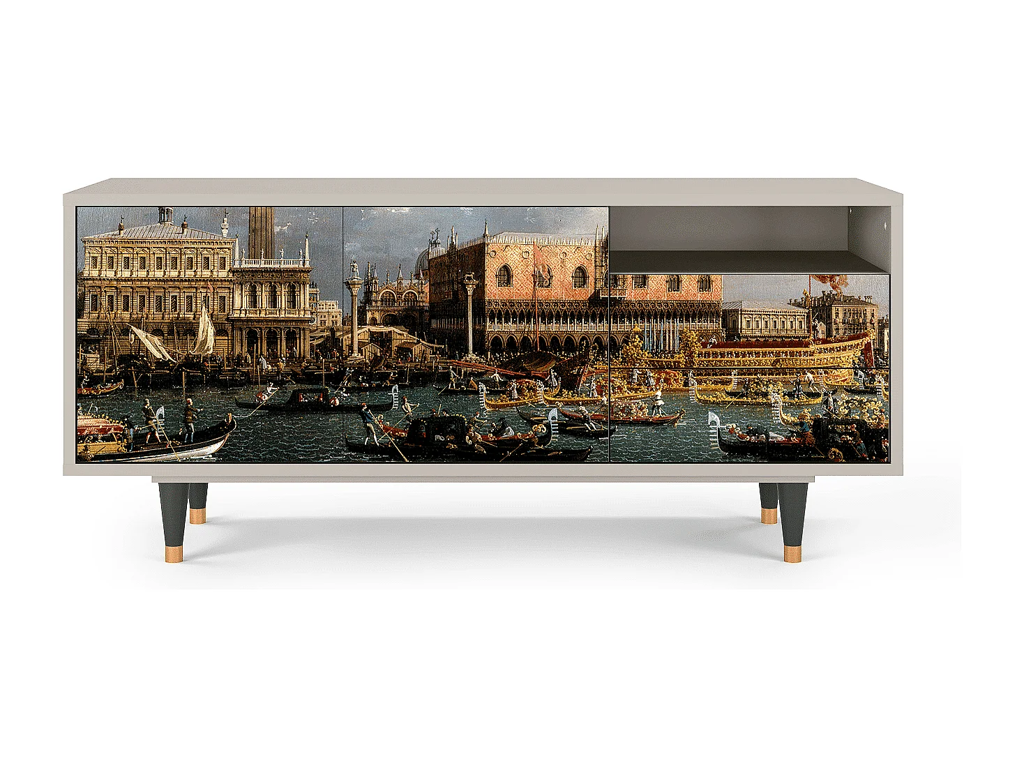 TV-meubel - 125х56х41 cm - T7 - The Bucintoro, Zand