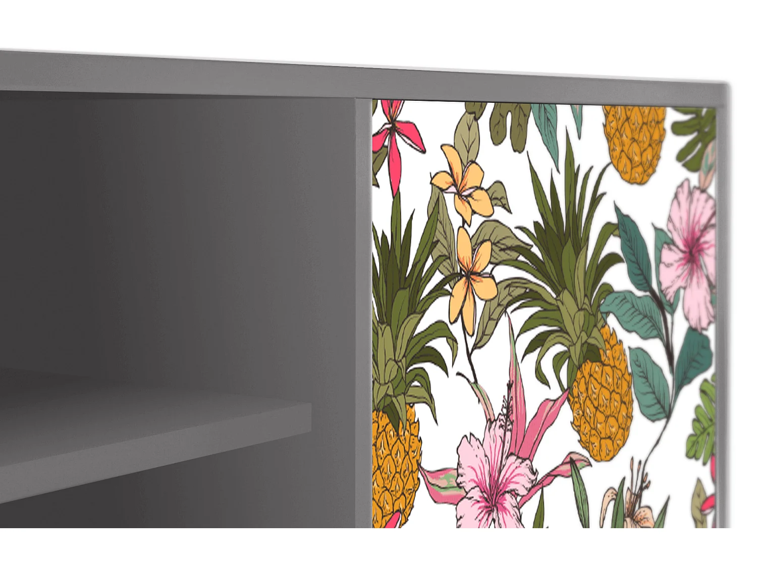 TV-meubel - 170х69х48 cm - T2 - Estival Fruit, Grijs