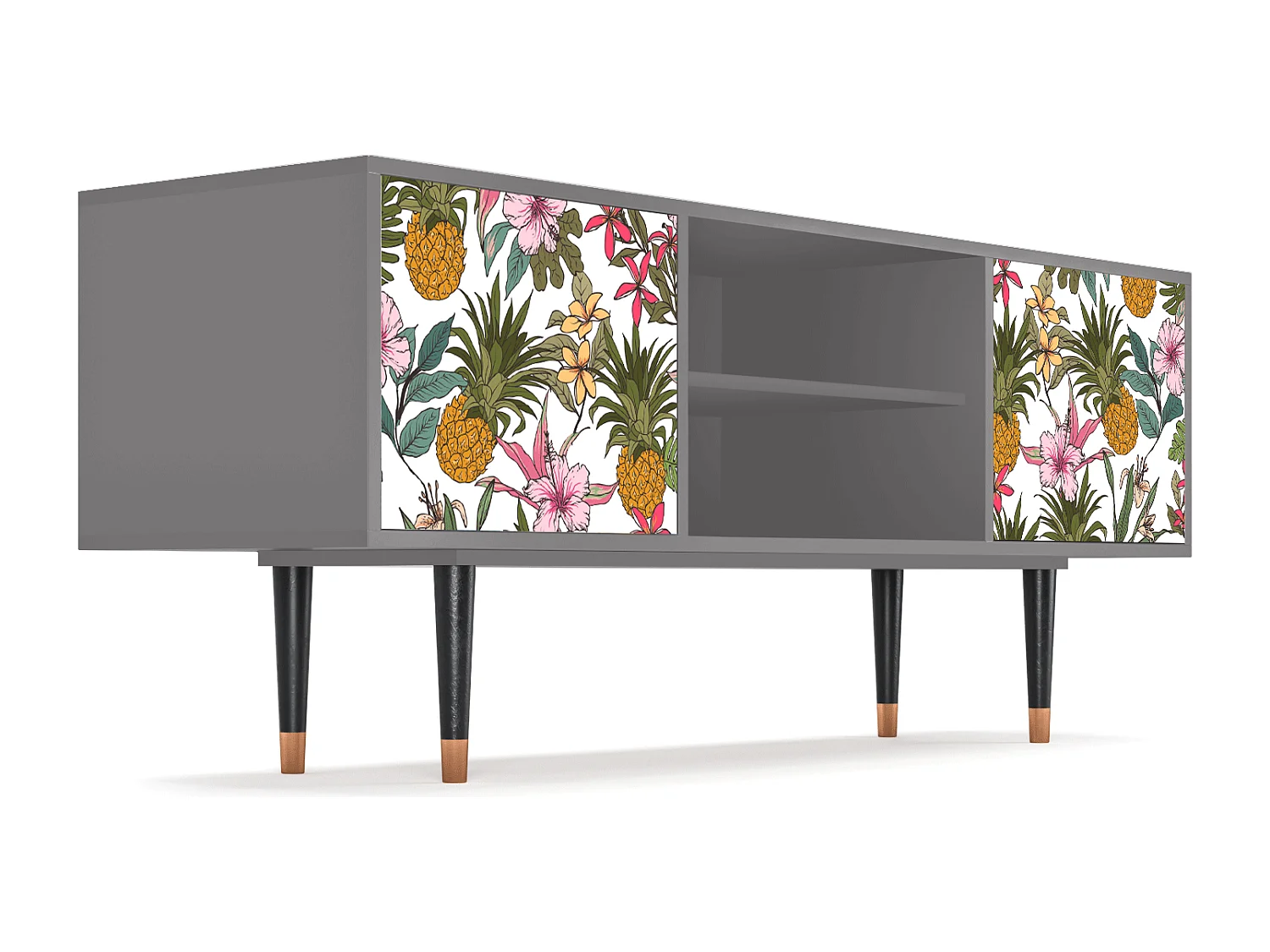 Mobile TV - 170х69х48 cm - T2 - Estival Fruit, Grigio