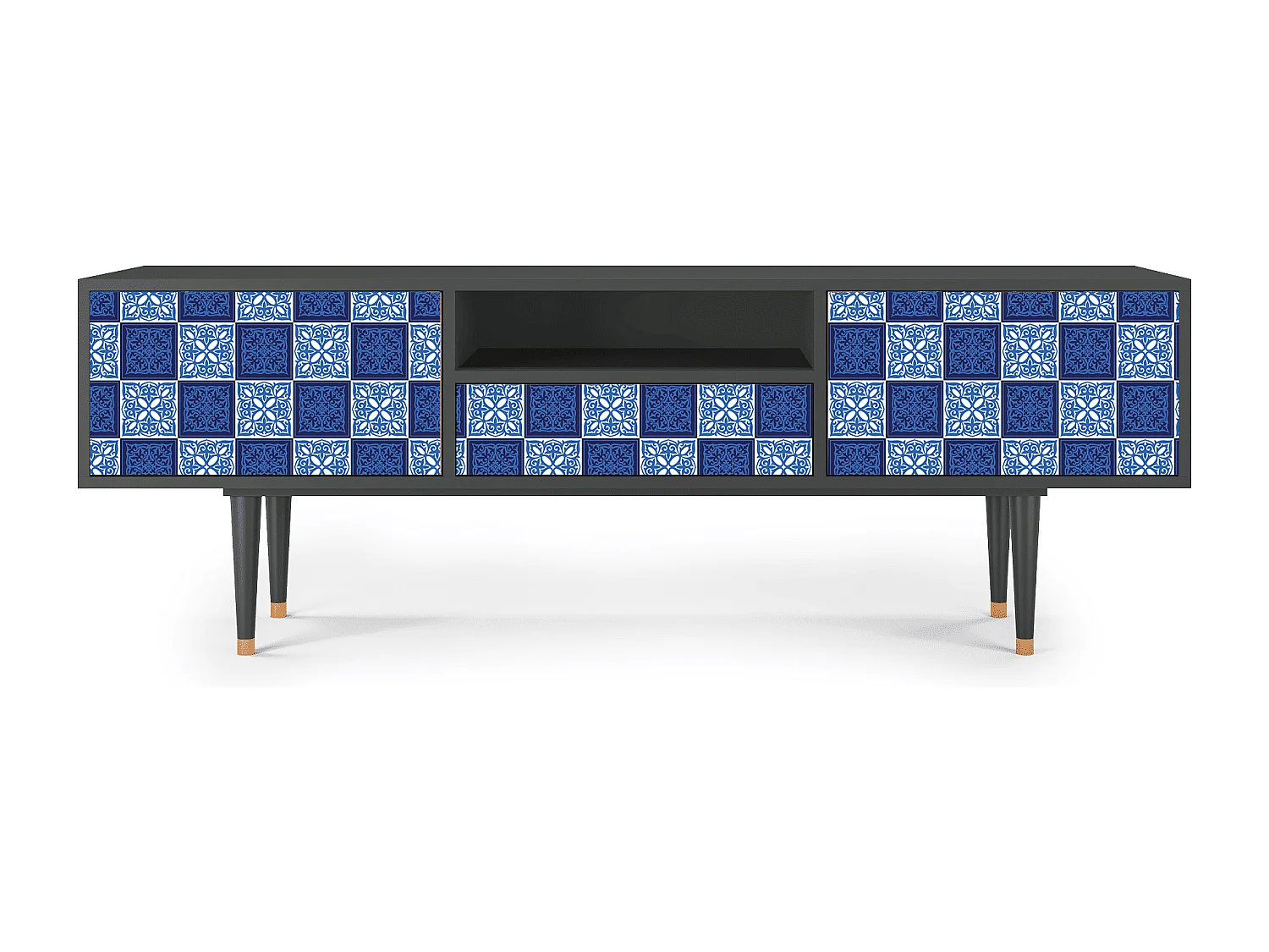 Meuble TV - 170х59х41 cm - T6 - Light Path, Anthracite