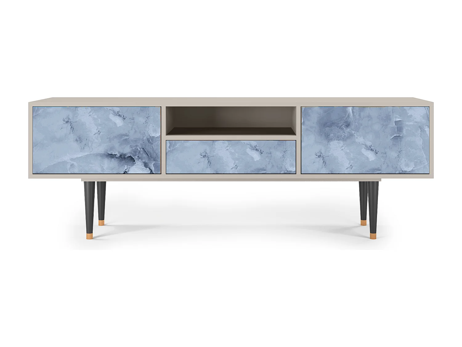 TV-meubel - 170х59х41 cm - T6 - Feather Ice, Zand