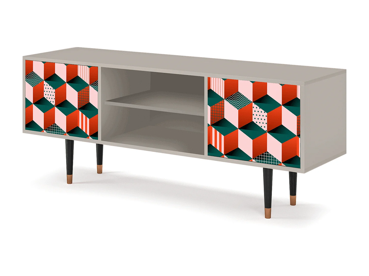 Meuble TV - 170х69х48 cm - T2 - Pepsi-Cola, Sable