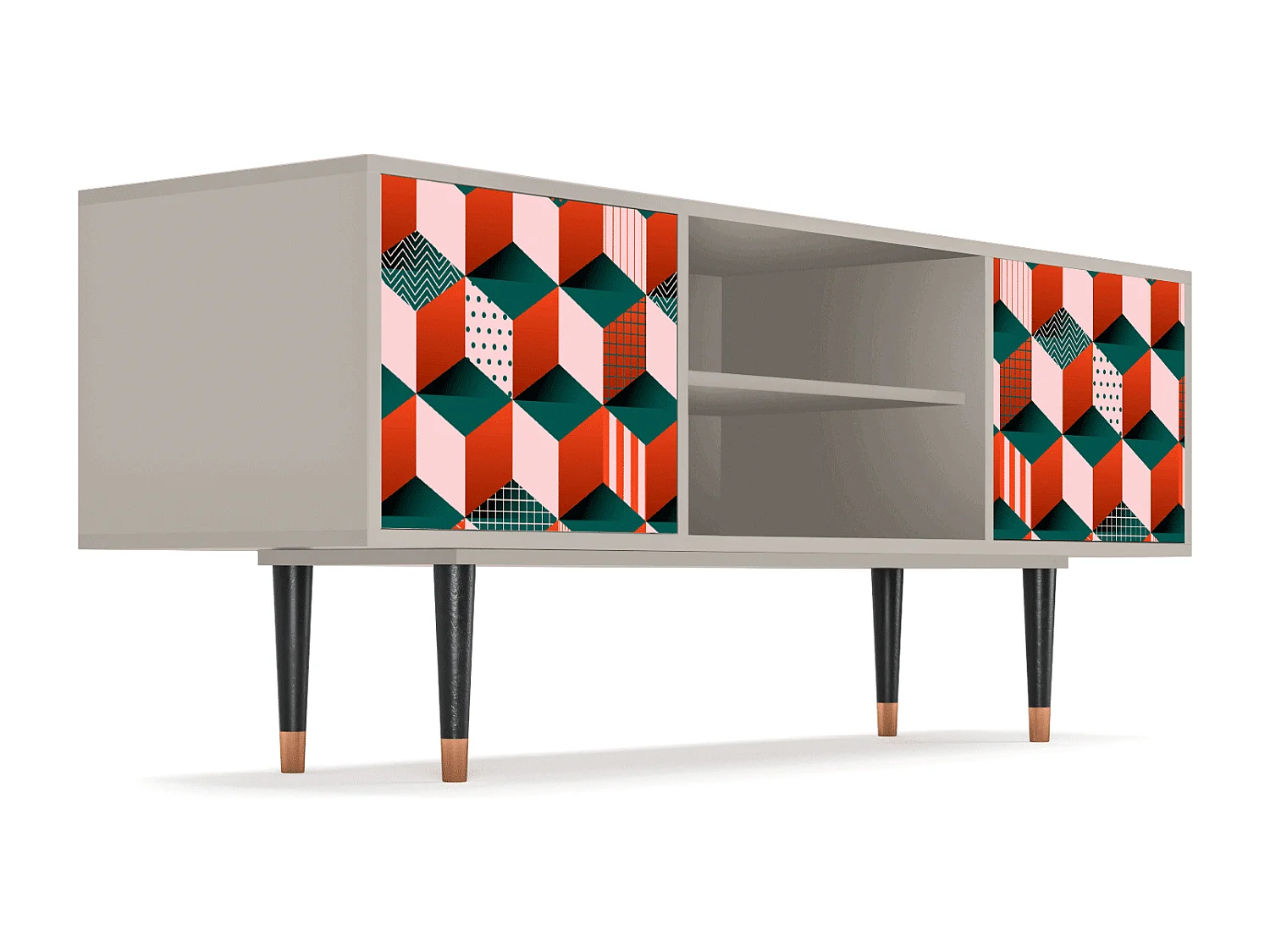 Meuble TV - 170х69х48 cm - T2 - Pepsi-Cola, Sable