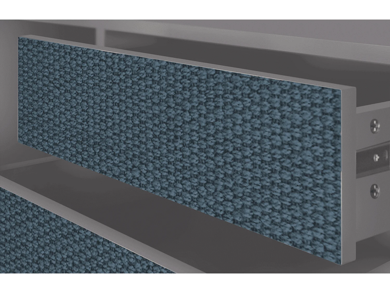 Mobile TV - 170х59х48 cm - T4 - Knitted Pattern, Grigio