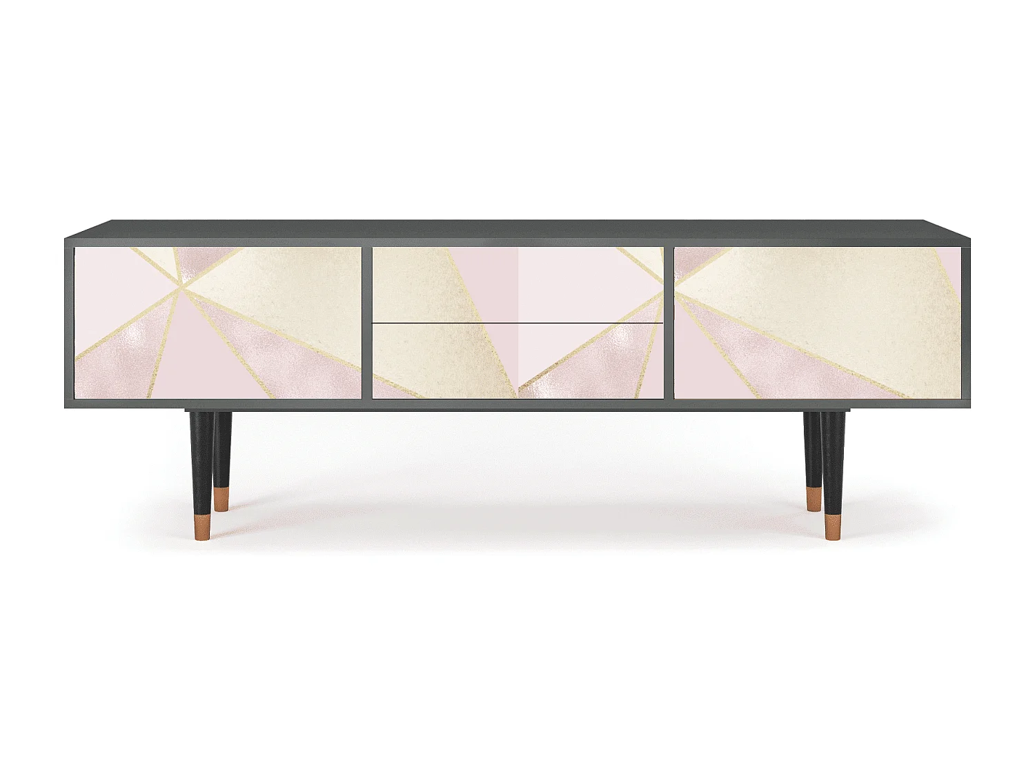 TV-Möbel - 170х59х48 cm - T4 - Cosmopolitan Diva, Anthrazit