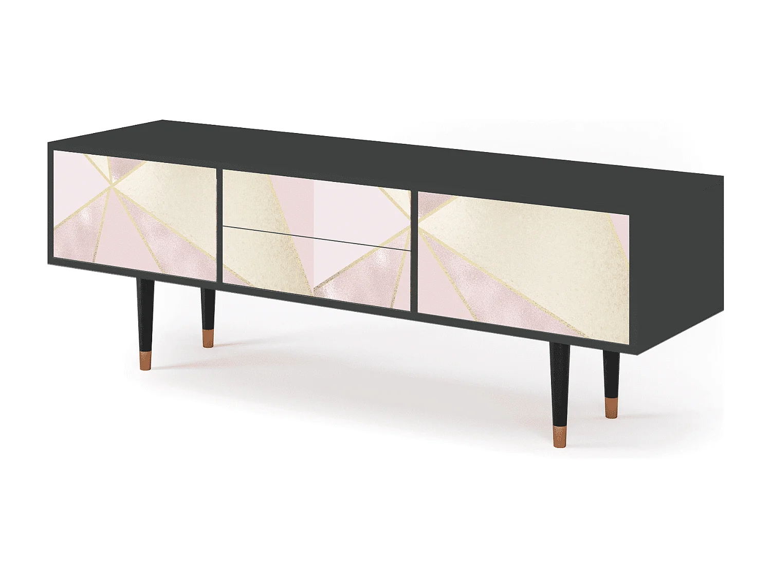 TV-Möbel - 170х59х48 cm - T4 - Cosmopolitan Diva, Anthrazit