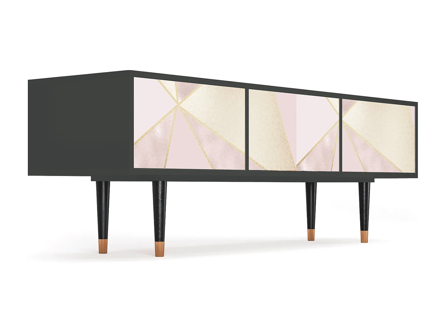 Meuble TV - 170х59х48 cm - T4 - Cosmopolitan Diva, Anthracite