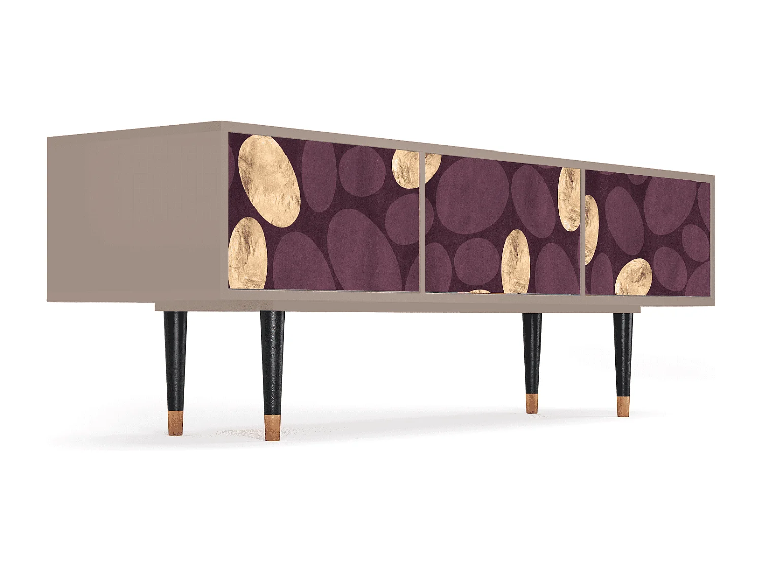 TV-meubel - 170х59х48 cm - T4 - Fine Wine, Latte