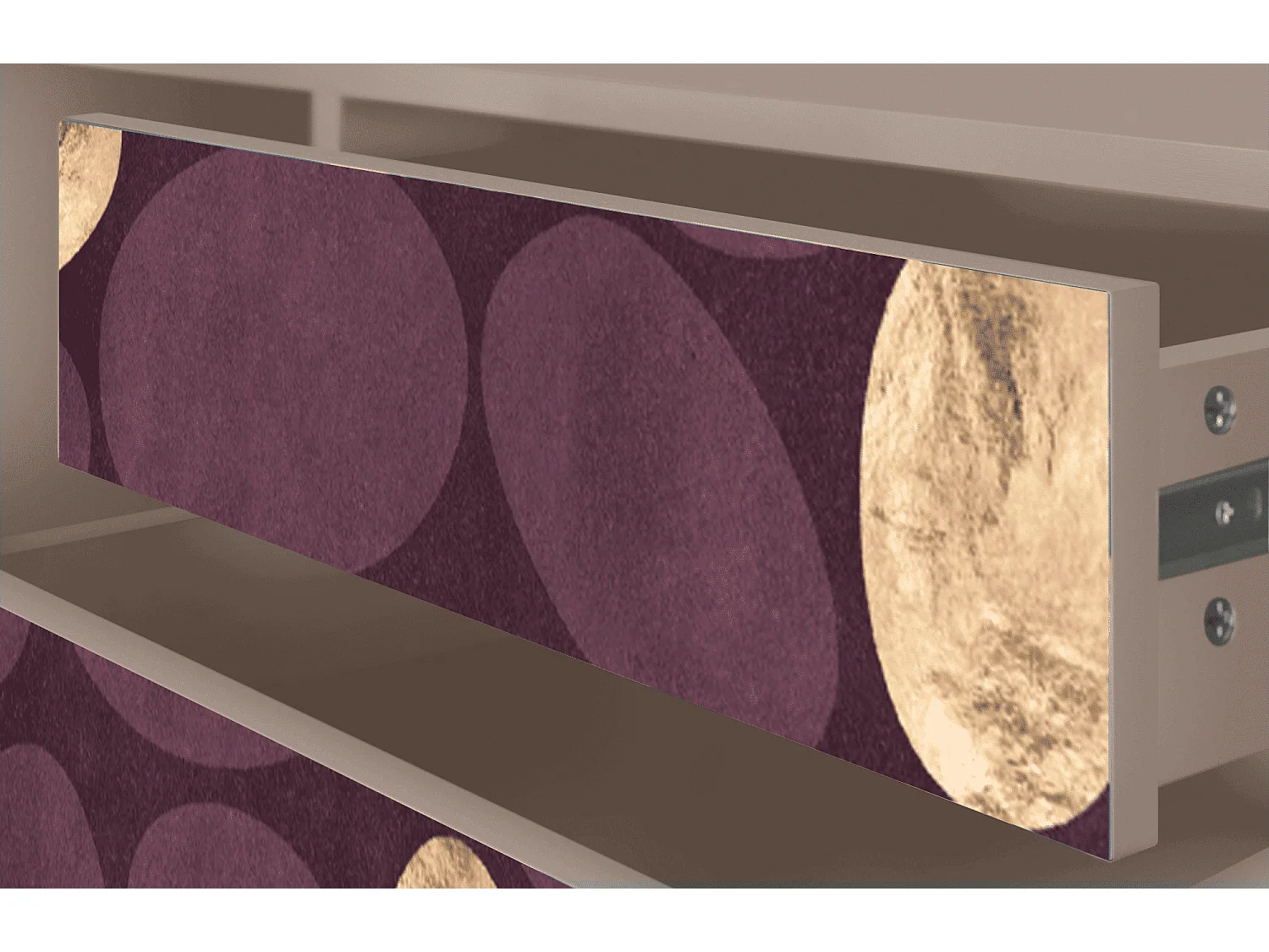 TV-meubel - 170х59х48 cm - T4 - Fine Wine, Latte