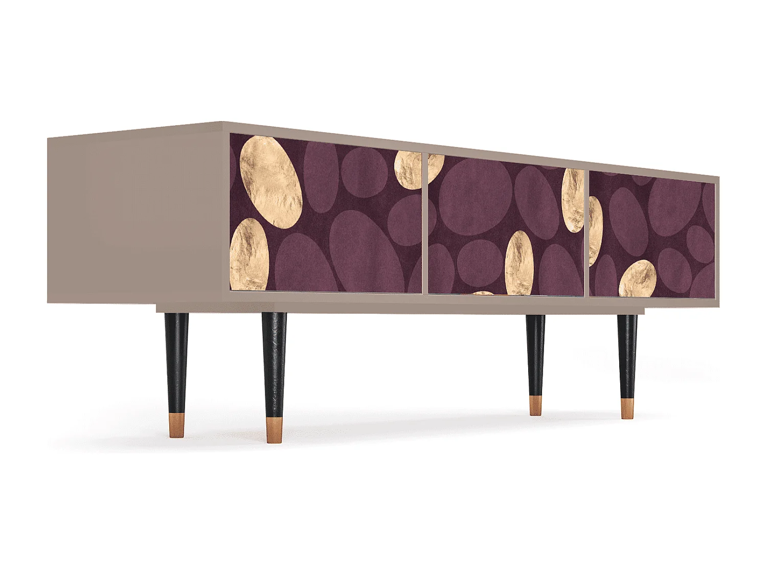 TV-meubel - 170х59х48 cm - T4 - Fine Wine, Latte