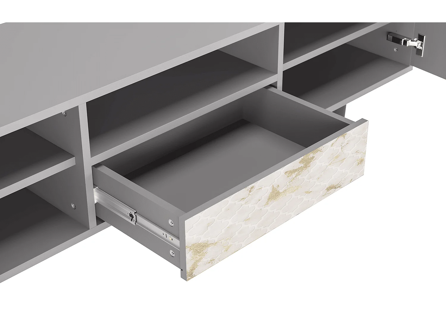 Mueble de TV - 170х59х41 cm - T6 - Sahara desert, Gris