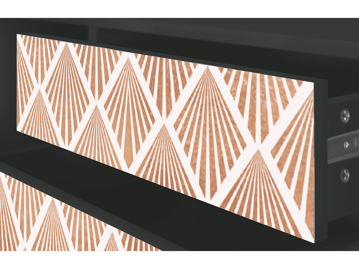 Meuble TV - 170х59х48 cm - T4 - Pastel Sunrise, Anthracite