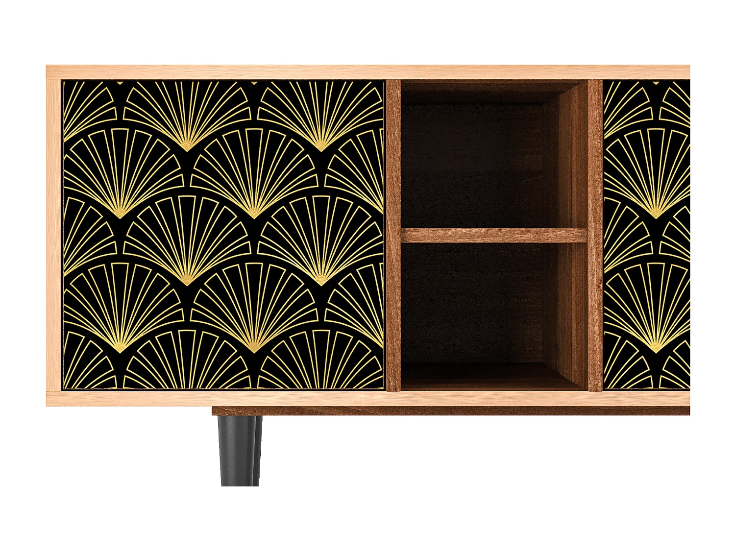 TV-Möbel - 150х69х41 cm - T5 - Bird of Juno, Walnuss