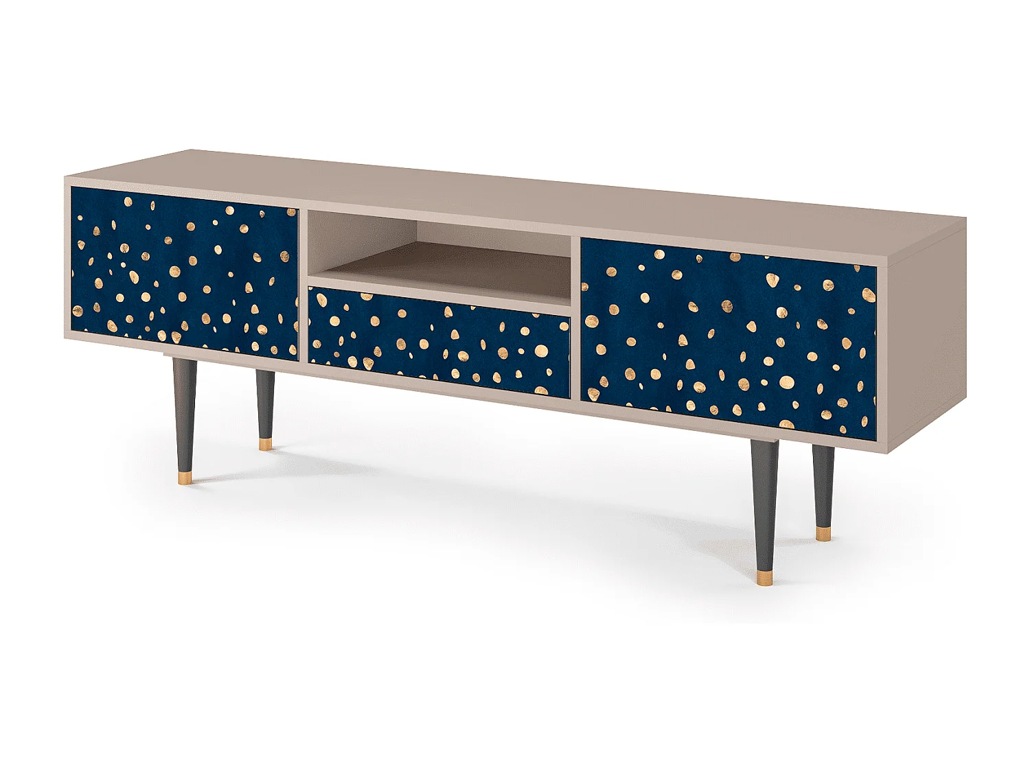 Mobile TV - 170х59х41 cm - T6 - Night Skies, Latte