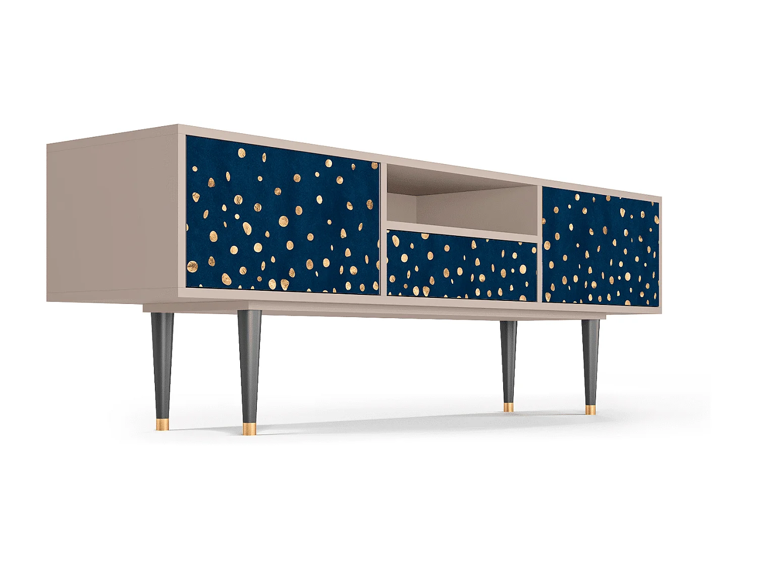 Mobile TV - 170х59х41 cm - T6 - Night Skies, Latte