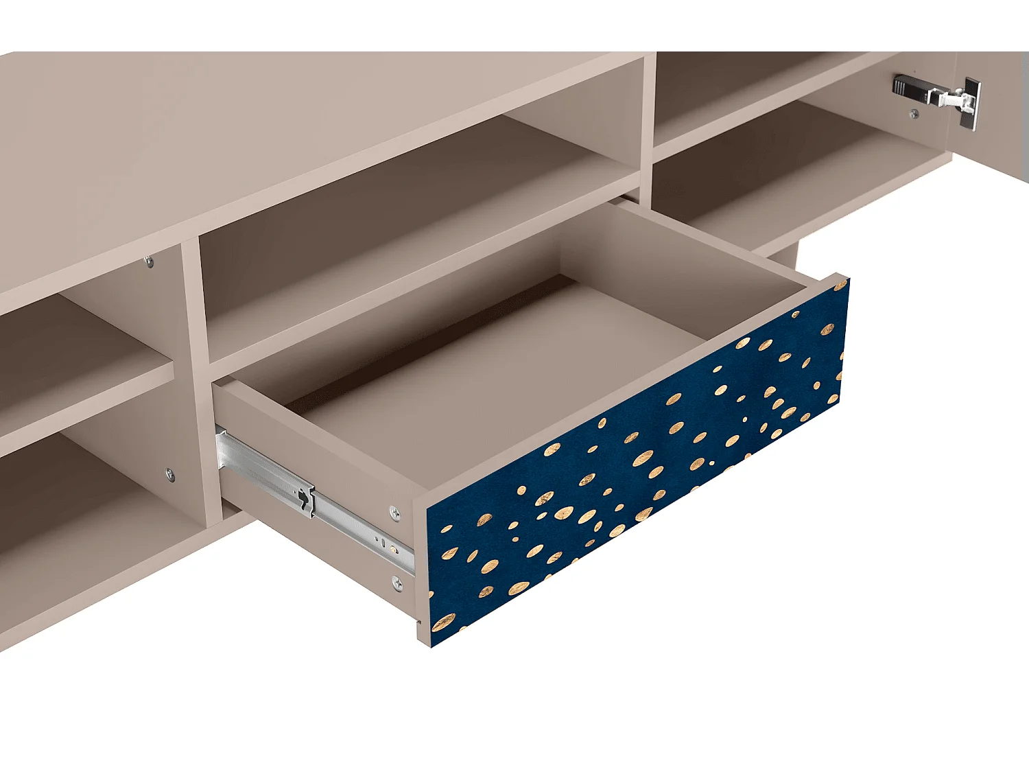 Mobile TV - 170х59х41 cm - T6 - Night Skies, Latte