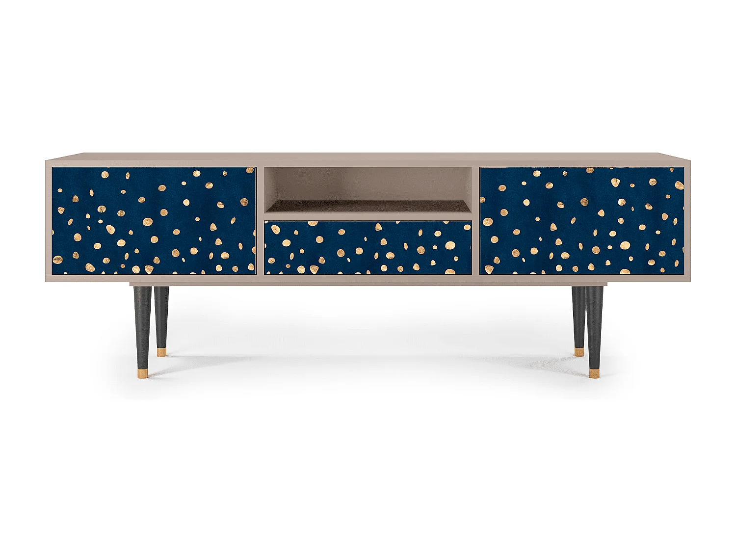 TV-Möbel - 170х59х41 cm - T6 - Night Skies, Latte