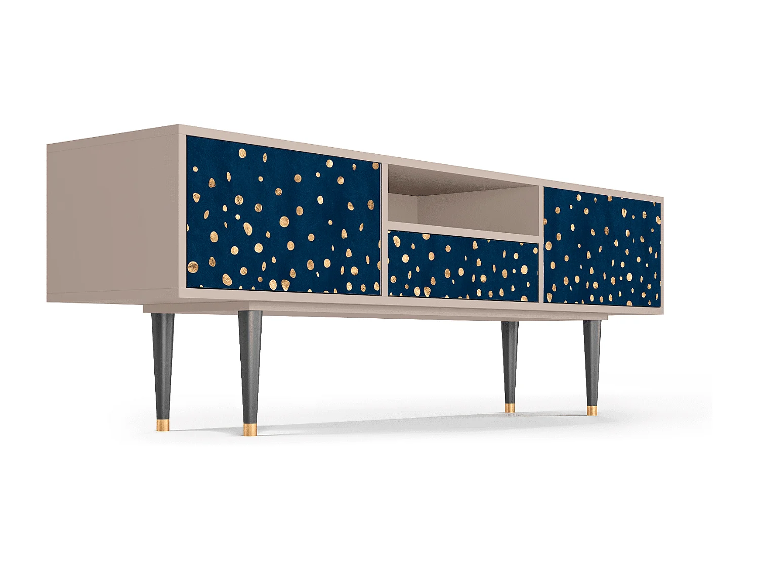 Mobile TV - 170х59х41 cm - T6 - Night Skies, Latte