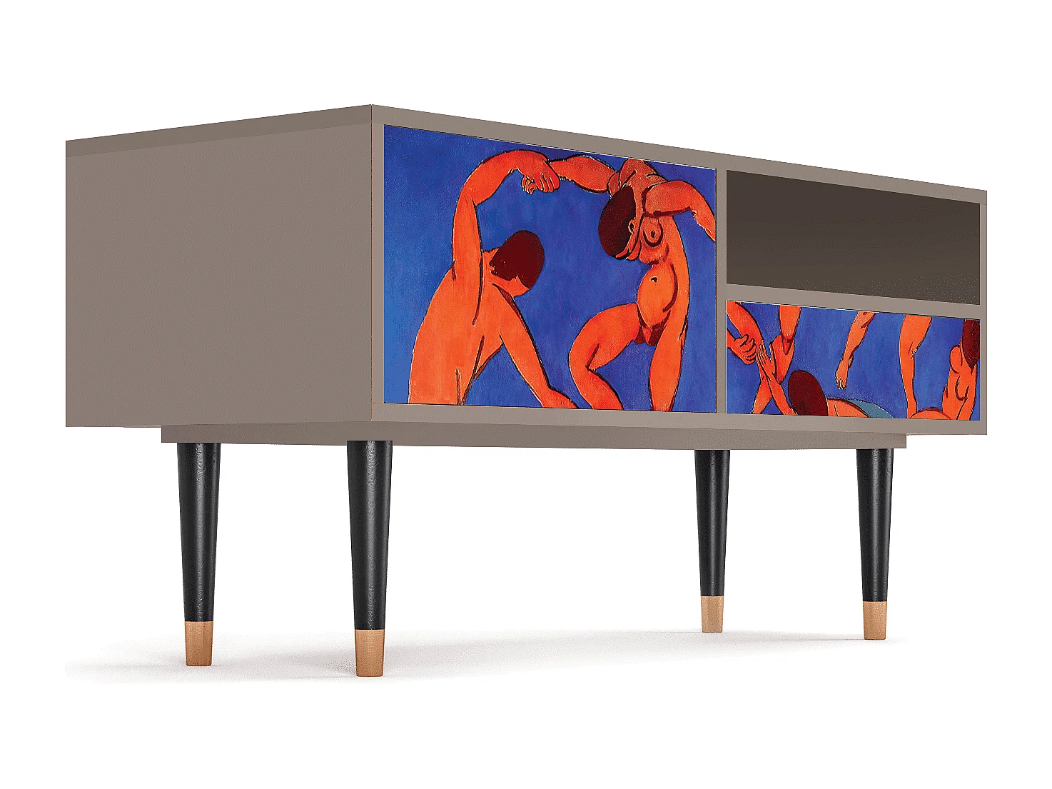 Meuble TV - 115х59х48 cm - T3 - The Dance by Matisse , Latte