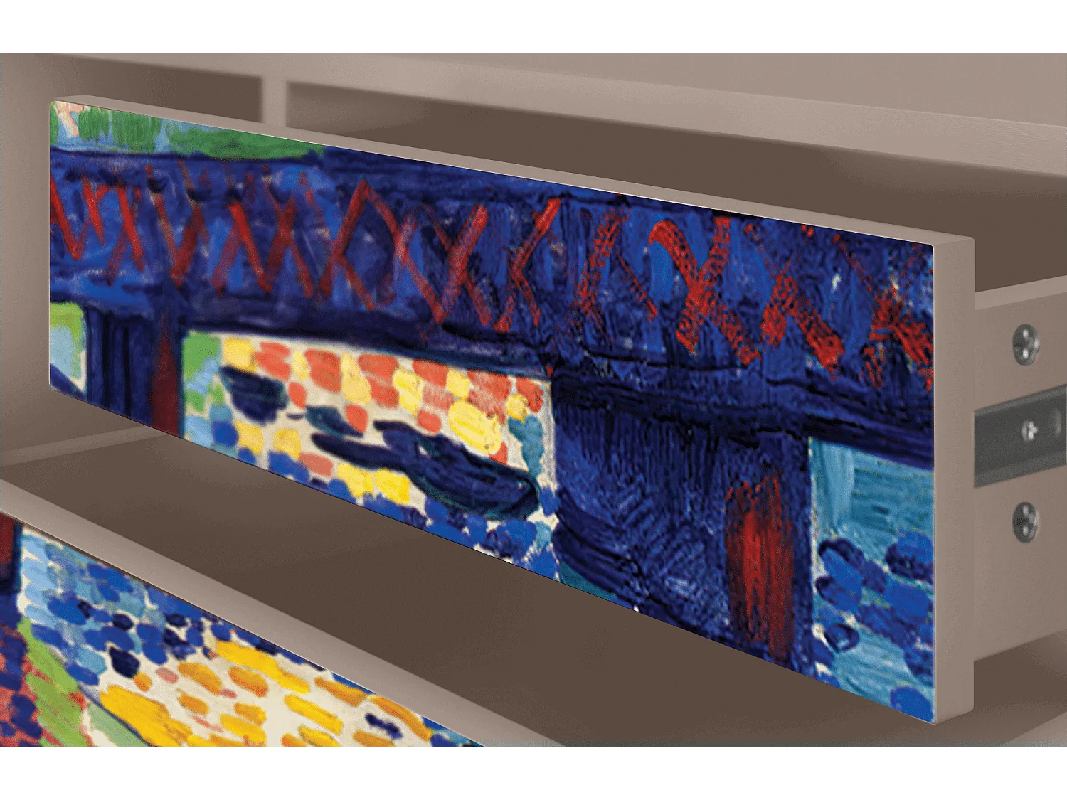 TV-Möbel - 170х59х48 cm - T4 - Charing Cross Bridge, Latte