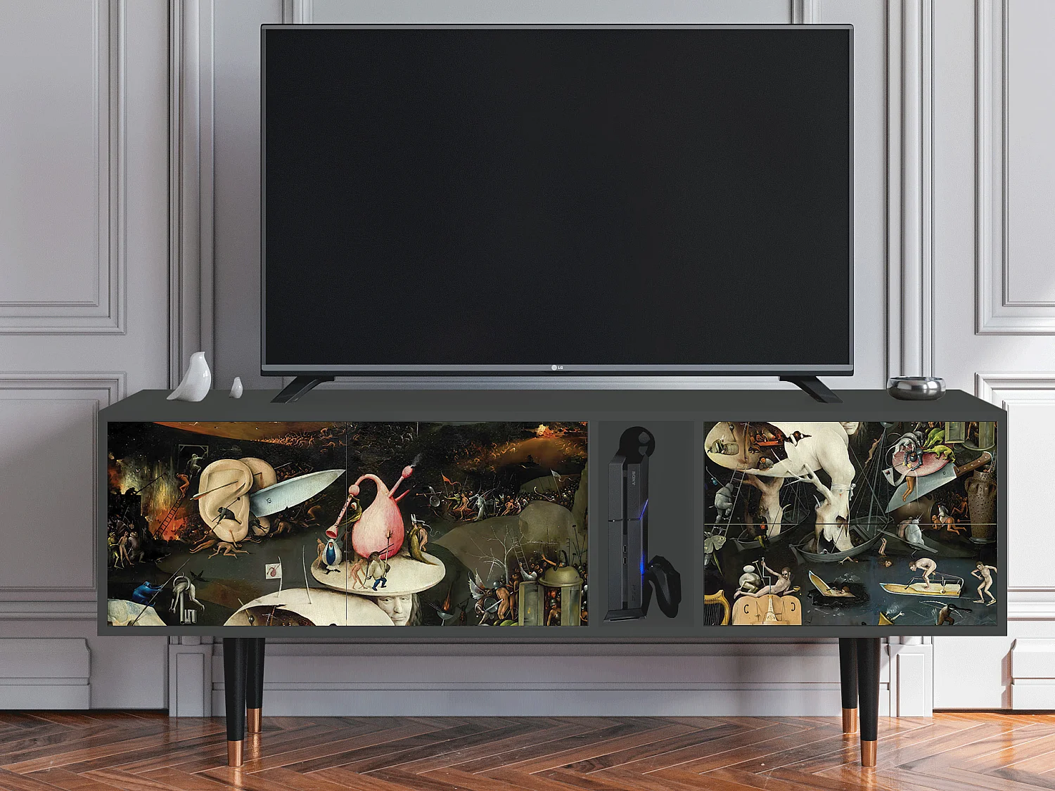 Mobile TV - 170х69х48 cm - T1 - The Garden 2, Antracite