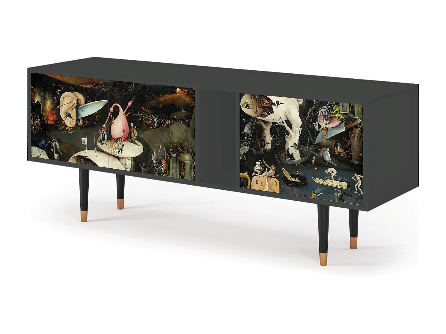 Mobile TV - 170х69х48 cm - T1 - The Garden 2, Antracite