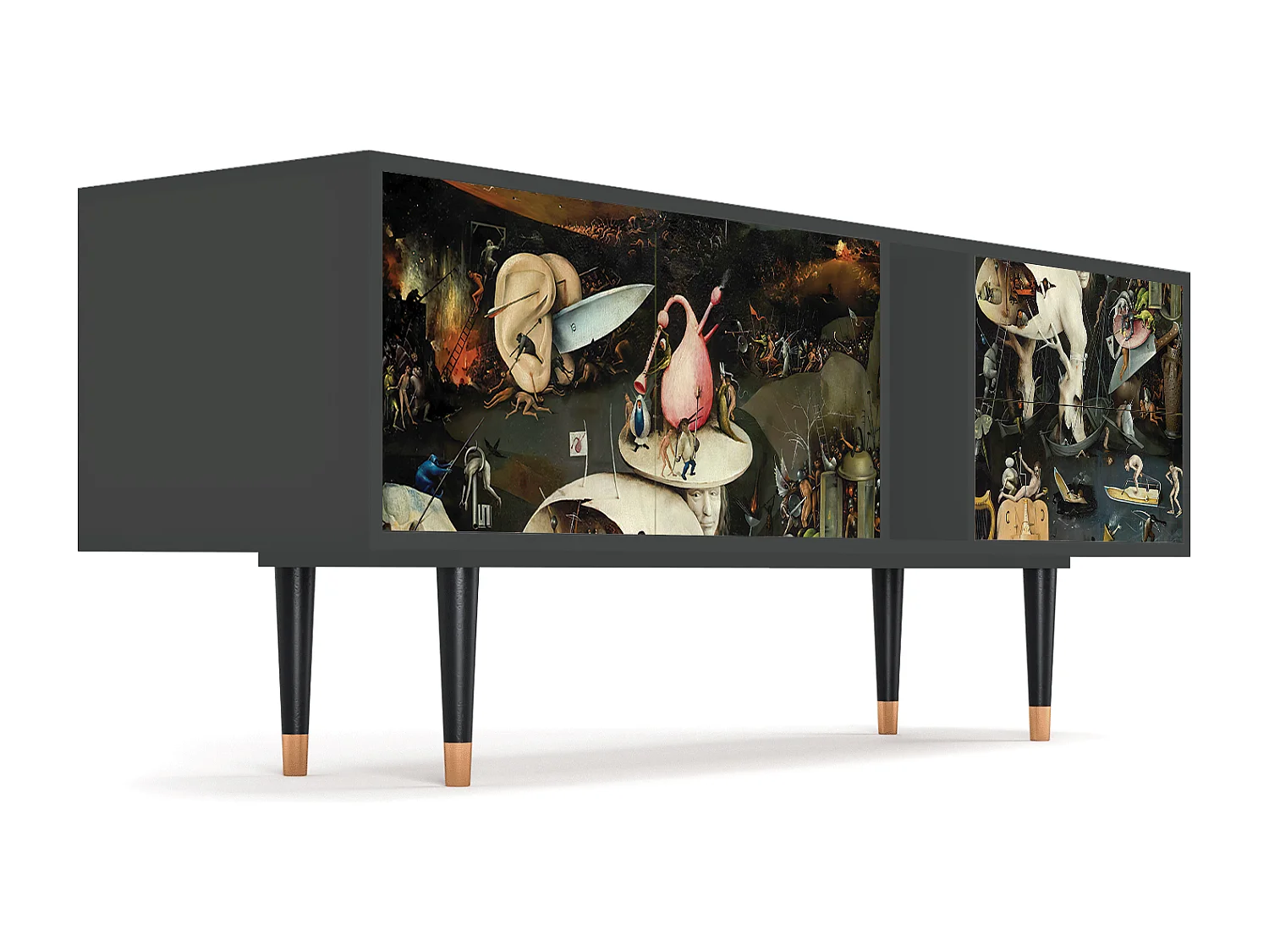 Mobile TV - 170х69х48 cm - T1 - The Garden 2, Antracite