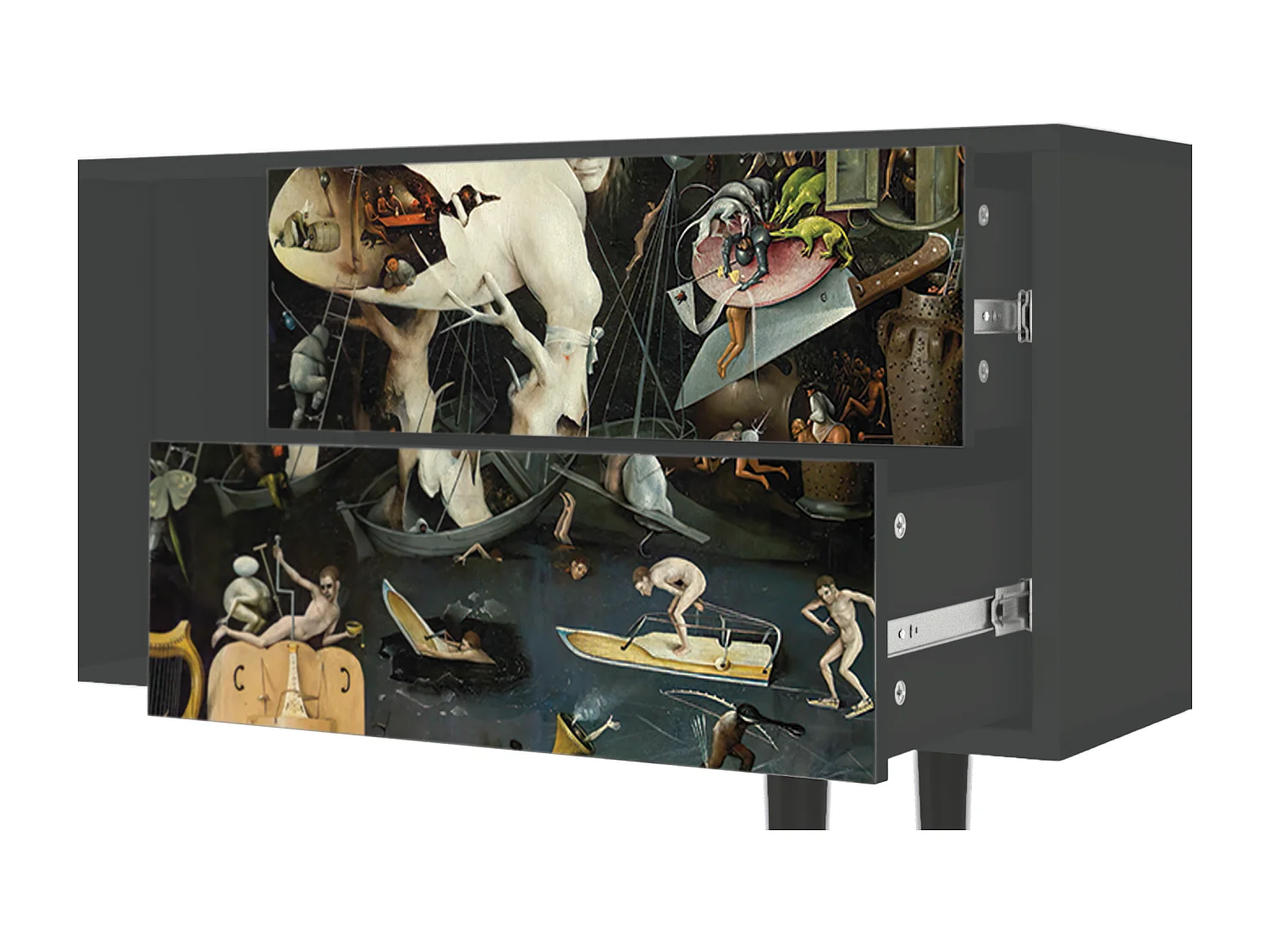 Mobile TV - 170х69х48 cm - T1 - The Garden 2, Antracite