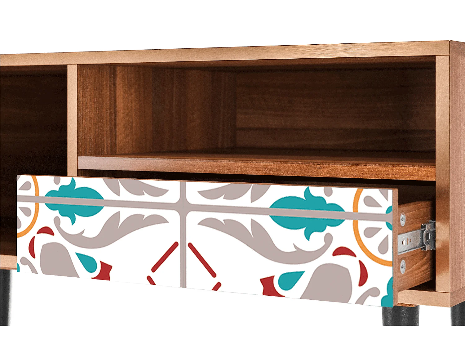 TV-Möbel - 115х59х48 cm - T3 - Spring Ceramics, Walnuss