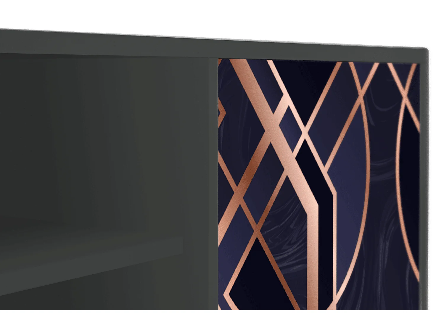 Meuble TV - 170х69х48 cm - T2 - Purple Temple, Anthracite