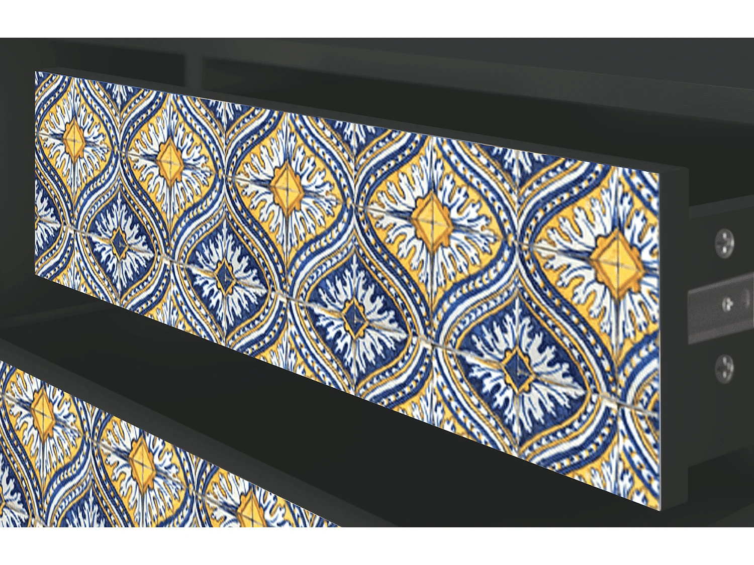 TV-Möbel - 170х59х48 cm - T4 - Illusory Pattern, Anthrazit